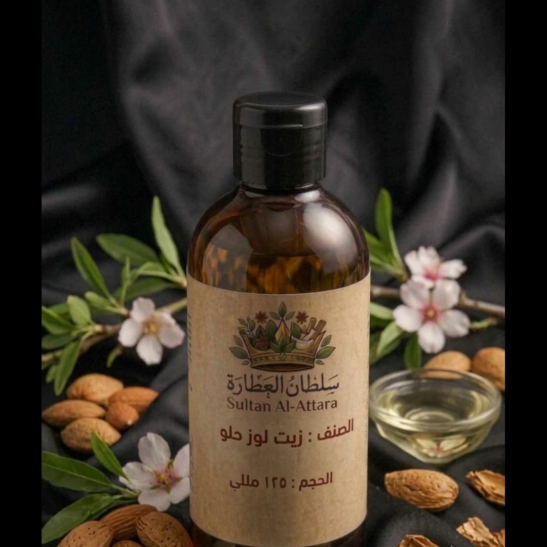 زيت لوز حلو